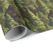 Bigfoot Verstoppen In Het Bos Verberg En Zoek Winn Cadeaupapier (Rol Hoek)