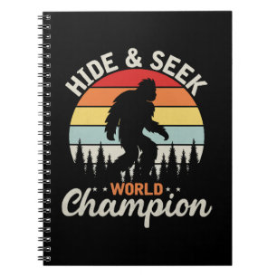 Bigfoot Verstoppertje Wereldkampioen Notitieboek