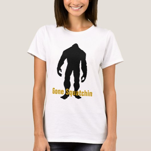 Bigfoot vinden - BFRO Gone Squatchin T-shirt (Voorkant)