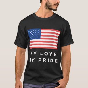 Bigfoot Vissen Patriottische Vlag Visser 4 juli T-shirt