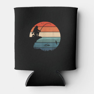 Bigfoot Vissen Sasquatch Frisherman Funny Fathers Blikjeskoeler