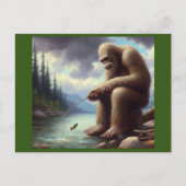 Bigfoot Vist Briefkaart (Voorkant)