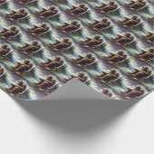 Bigfoot Vist Cadeaupapier (Hoek)