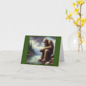 Bigfoot Vist Kaart (Gele Bloem)