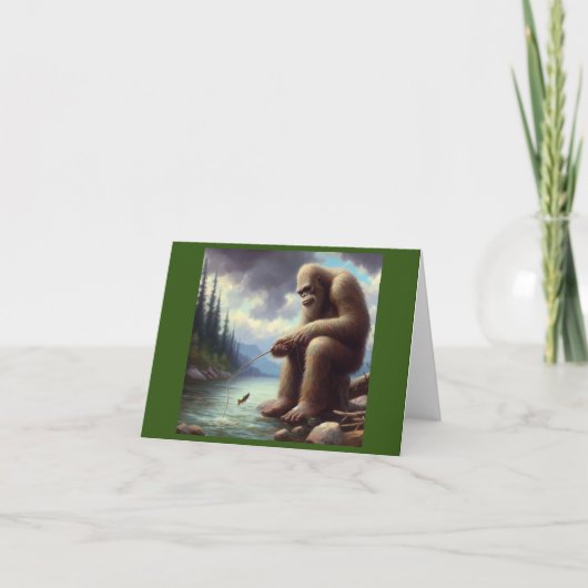 Bigfoot Vist Kaart (Voorkant)