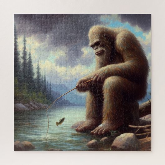 Bigfoot Vist Legpuzzel (Verticaal)