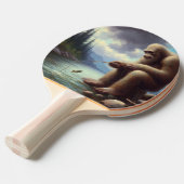 Bigfoot Vist Tafeltennisbatje (Voorkant Gekanteld)