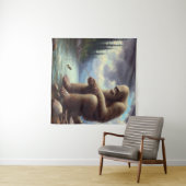 Bigfoot Vist Wandkleed (In Situ (horizontaal))