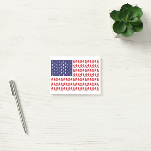 Bigfoot-vlag— Post-it® Notes (Kantoor)