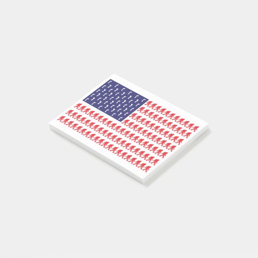 Bigfoot-vlag— Post-it® Notes (Schuin)