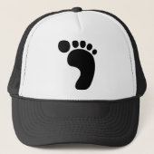 Bigfoot voetafdruk Sasquatch Trucker Pet (Voorkant)