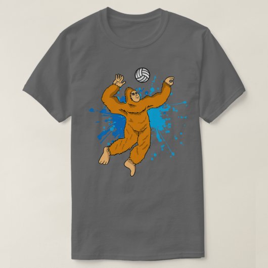 Bigfoot Volleyball T-shirt (Design voorkant)