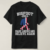 Bigfoot voor president 2024 Grappige Bigfoot