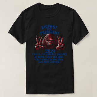 Bigfoot voor President 2024 T-shirt