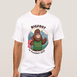 Bigfoot Voor President 2028 T-shirt