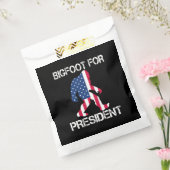 Bigfoot voor President Funny Bigfoot Bedankzakje (Gezegeld)