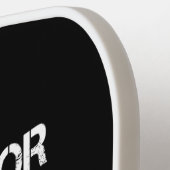 Bigfoot voor President Funny Bigfoot Pickleball Paddle (Links Detail)