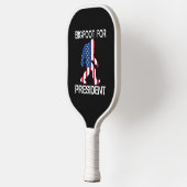 Bigfoot voor President Funny Bigfoot Pickleball Paddle (Links)