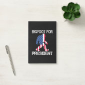 Bigfoot voor President Funny Bigfoot Post-it® Notes (Kantoor)