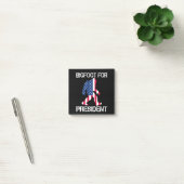 Bigfoot voor President Funny Bigfoot Post-it® Notes (Kantoor)