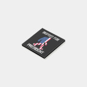 Bigfoot voor President Funny Bigfoot Post-it® Notes (Schuin)