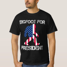 Bigfoot voor President Funny Bigfoot