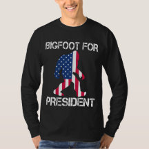 Bigfoot voor President Funny Bigfoot