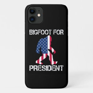 Bigfoot voor president Grappige Bigfoot Case-Mate iPhone Case
