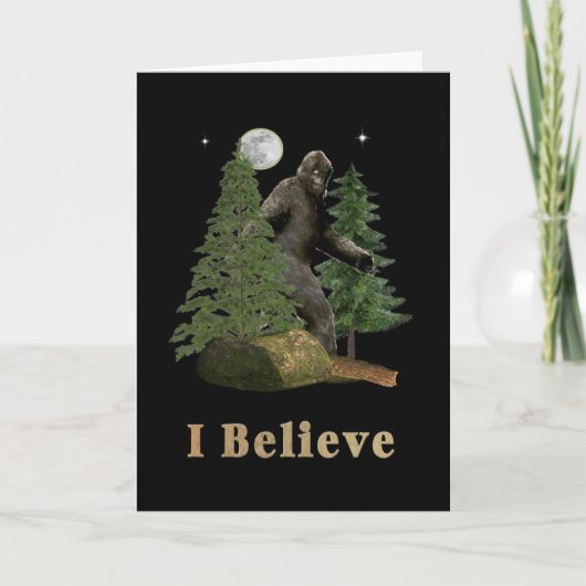 Bigfoot voorwerpen kaart (Voorkant)