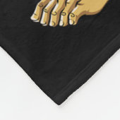 Bigfoot vuurwerk 4 juli Mannen Sasquatch Americ Fleece Deken (Hoek)