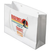 Bigfoot Waarneming In Travis Texas Groot Cadeauzakje (Voorkant Gekanteld)