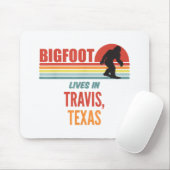 Bigfoot Waarneming In Travis Texas Muismat (Met muis)