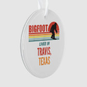 Bigfoot Waarneming In Travis Texas Ornament (voorkant)