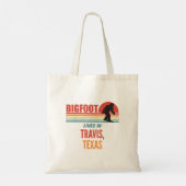 Bigfoot Waarneming In Travis Texas Tote Bag (Achterkant)