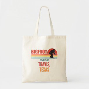 Bigfoot Waarneming In Travis Texas  Tote Bag