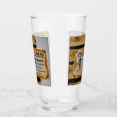 Bigfoot Waarschuwing Glas (Links)