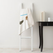 Bigfoot Walking Dachshund Sasquatch Doxie Dog Gift Sherpa Deken (In situ)