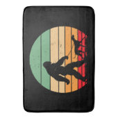 Bigfoot Walking Duitse kortharige aanwijzer hond V Badmat (Voorkant Verticaal)