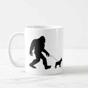 Bigfoot Walking French Bulldog Koffiemok