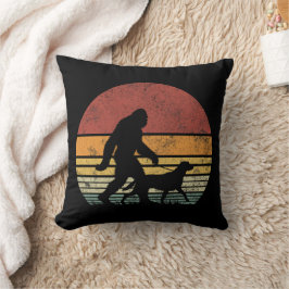 Bigfoot Walking Labrador Retriever Dog  Kussen
