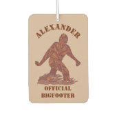 Bigfoot Walking Sasquatch Zoete Ruikende Squatch Luchtverfrisser (Voorkant)