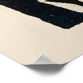 Bigfoot Wall Art  Retro Zine Poster Print (Hoek)