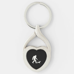 Bigfoot Wandelende Dachshund Grappige Wiener Dog V Sleutelhanger