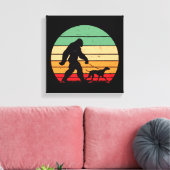 Bigfoot Wandelende Duitse Korthaar Pointer Hond Vi Canvas Afdruk (Insitu (Woonkamer))
