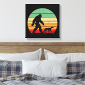 Bigfoot Wandelende Duitse Korthaar Pointer Hond Vi Canvas Afdruk (Insitu (Slaapkamer))