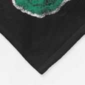 Bigfoot Washington Flag State Sasquatch Mannen Vro Fleece Deken (Hoek)