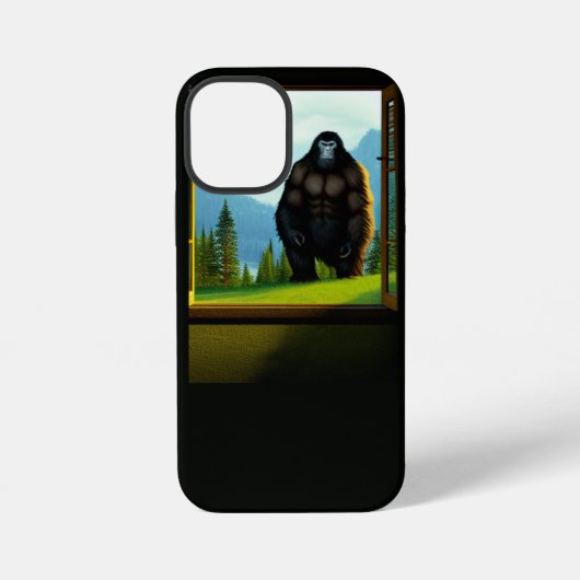 Bigfoot Weduwe iPhone Hoesje (Achterkant)