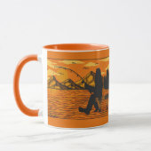 Bigfoot Weg Dok Vissen Sunset Lake Mok (Links)