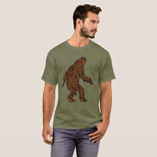 bigfoot whaaaa ? t-shirt (Voorkant volledig)