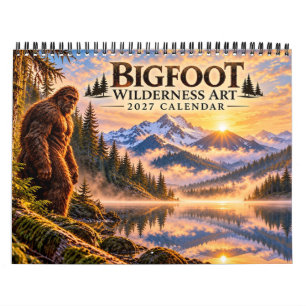 Bigfoot Wilderness Art 2027 Agenda Kalender